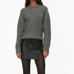 Aritzia Tatiana Vegan Leather Mini Skirt